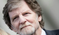 Jack Phillips, propriétaire d'une pâtisserie qui a refusé de confectionner un gâteau de mariage pour un couple parce qu'il était homosexuel, photographié en décembre 2017