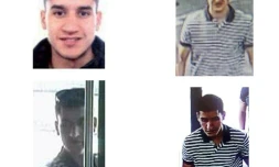 Quatre photos de Younès Abouyaaqoub provenant du compte Twitter de Mossos d'Esquadra fournies le 21 août 2017