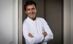 Le chef Yannick Alléno, le 22 septembre 2016 à Paris