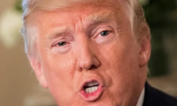 Donald Trump, le 11 août 2017 à Bedminster