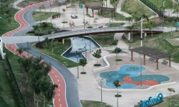 Vue du Village olympique de Rio, le 23 juillet 2016