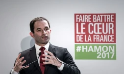 Benoît Hamon, le 11 février 2017 à Paris