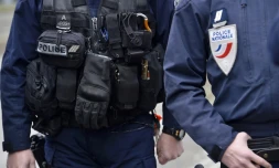 Des policiers Ă Nantes en mars 2017 (ME3KP)