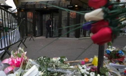 Le café "Bonne bière", un des sites des attentats du 13 novembre à Paris, le 2 décembre 2015