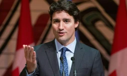 Le Premier ministre canadien Justin Trudeau à Gatineau au Québec, le 11 février 2016