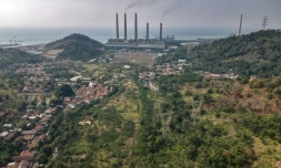 La centrale à charbon de Suralaya, en Indonésie, le 21 septembre 2021