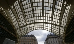 "La Canopée" des Halles, le 4 avril 2016