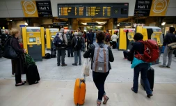 Le trafic est interrompu au départ et à l'arrivée de la gare Montparnasse à Paris