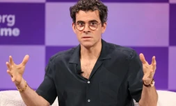 Le patron d'Instagram, Adam Mosseri, lors d'une conférence à Los Angeles le 9 octobre 2025