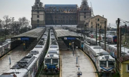 La gare de Haydarpasa à Istanbul, le 15 février 2018