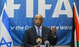 Tokyo Sexwale en conférence de presse à Tel Aviv