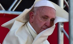 Le pape lors d'un rassemblement au stade Rommel Fernandez Stadium de Panama City, le 27 janvier 2019