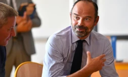 Le Premier ministre Edouard Philippe, avant une semaine marquée notamment par la rentrée scolaire, un séminaire gouvernemental et la réception à Matignon des partenaires sociaux pour la réforme des retraites