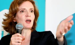 Nathalie Kosciusko-Morizet, candidate LR Ă la primaire de la droite, le 6 octobre 2016 Ă Paris