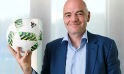 Le président de la FIFA Gianni Infantino le 5 octobre 2016 à Zurich