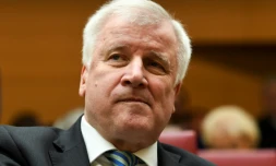Le ministre allemand de l'Intérieur Horst Seehofer au parlement régional de Bavière à Munich le 16 mars 2018