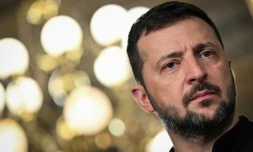 Le président ukrainien Volodymyr Zelensky, le 26 septembre 2024 à Washington