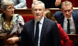 Le ministre de l'Economie Bruno Le Maire le 6 décembre 2017 à Paris