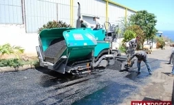 La Ville de Saint-Leu s'est dotée d'un "finisiher" pour ses travaux d'enrobés