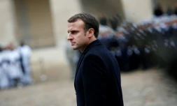 Emmanuel Macron, le 27 novembre 2017 à Paris