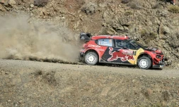 Le Français Sébastien Ogier au Rallye de Turquie le 14 septembre 2019