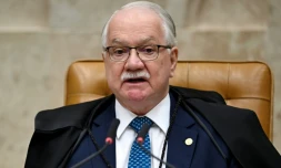 Le président de la Cour suprême (STF) du Brésil, Edson Fachin, le 2 septembre 2026 à Brasilia