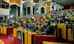 Des parlementaires rwandais, le 29 octobre 2015 à Kigali