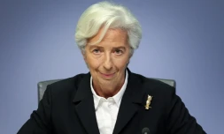 Christine Lagarde le 23 janvier 2020 à Francfort