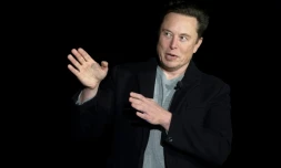 Elon Musk, patron de Tesla, le 10 février 2022 à Boca Chica, au Texas
