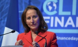 L'ancienne ministre de l'Environnement Ségolène Royal le 11 décembre 2017 au ministère de l'Economie à Paris