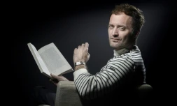 Le chroniqueur Augustin Trapenard, le 13 janvier 2017 à Paris