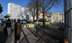 Le 3ème arrondissement de la cité phocéenne, quartier le plus pauvre de France, le 24 janvier 2017 à Marseille