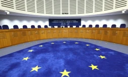La Cour europénne des droits de l'homme (CEDH), le 9 avril 2024 à Strasbourg