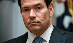 Le secrétaire d'Etat américain Marco Rubio à la Maison blanche à Washington, le 26 mars 2026