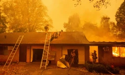 A Paradise, au nord de Sacramento, en Californie le 9 novembre 2018