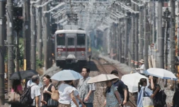 Journée de chaleur à Tokyo, le 5 aout 2025