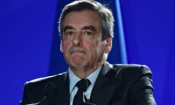François Fillon à Paris, le 6 avril 2017