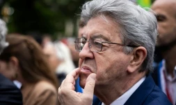 Jean-Luc Mélenchon le 27 mai 2025, à Paris