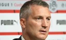 Le président de Rennes Olivier Létang, le 9 août 2019 au Roazhon Park