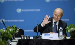 Le ministre français des Affaires étrangères Laurent Fabius, le 29 septembre 2015, à New York