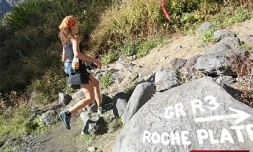 Samedi 24 octobre 2009 - 

Maud Combarieu  première féminine du Semi raid