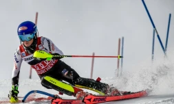 L'Américaine Mikaela Shiffrin remporte le slalom de Courchevel le 22 décembre 2018