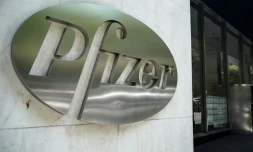 Le siège de Pfizer à Manhattan, à New York