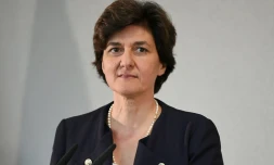 Sylvie Goulard en juin 2017 Ă Berlin