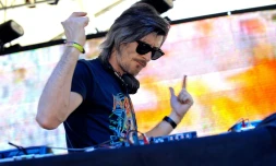 Kavinsky lors du festival de musique et d'arts de Coachella Valley Ă l'Empire Polo Field le 26 avril 2008 Ă Indio, en Californie