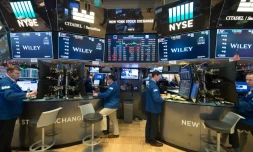 Traders sur le parquet du New York Stock Exchange