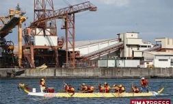 Une compétition de dragon boat aura lieu dans le cadre des fêtes de la ville du port (Photo archives)