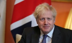 Le Premier ministre britannique Boris Johnson, le 10 décembre 2020 à Londres