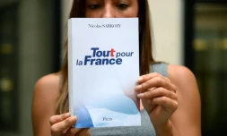 Exemplaire du livre de Nicolas Sarkozy "Tout pour la France", présenté le 22 août  2016