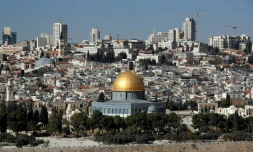 Vue de Jérusalem le 1er décembre 2017